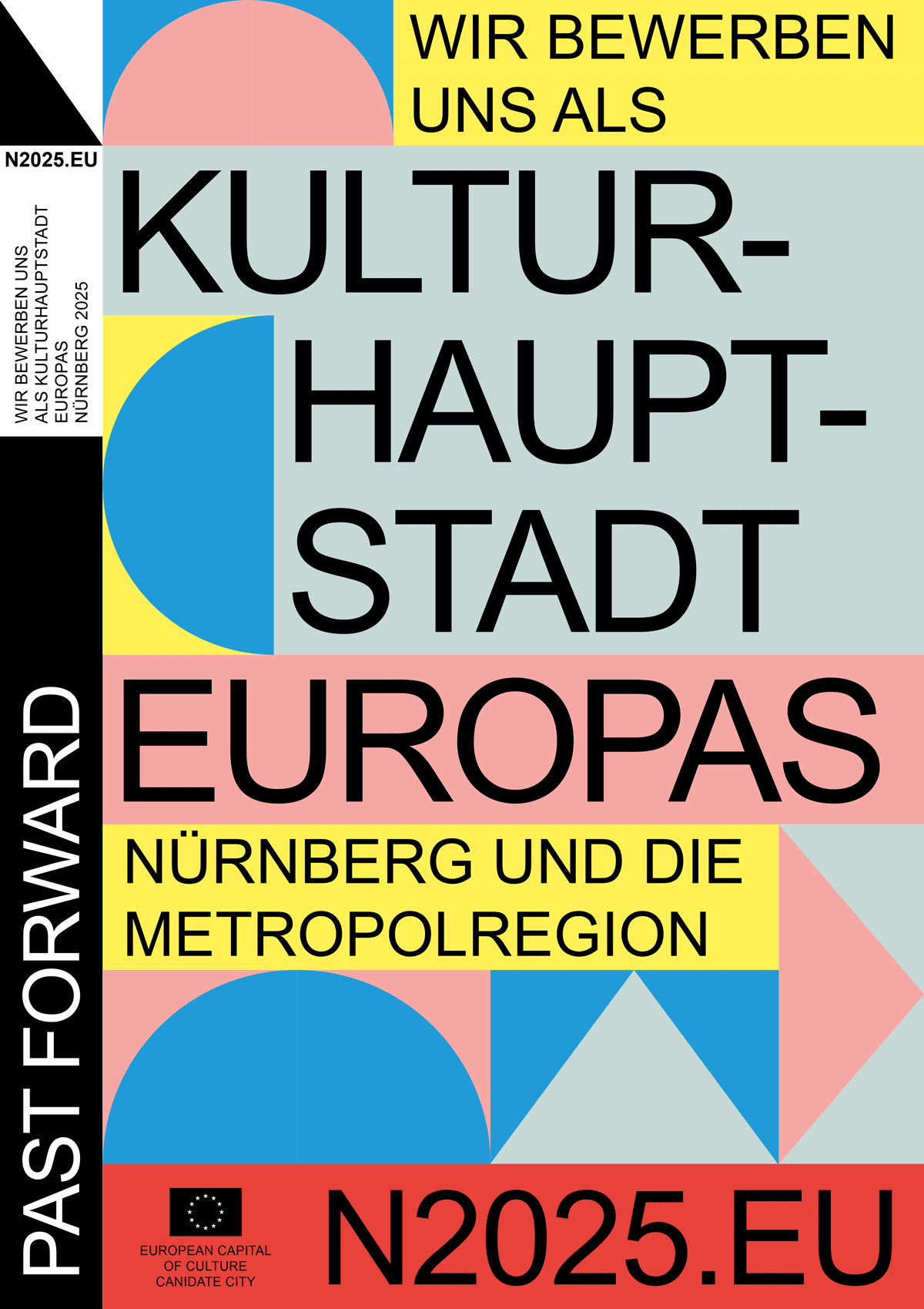  N2025 Kulturhauptstadt Nürnberg Animation Kampagnen Poster